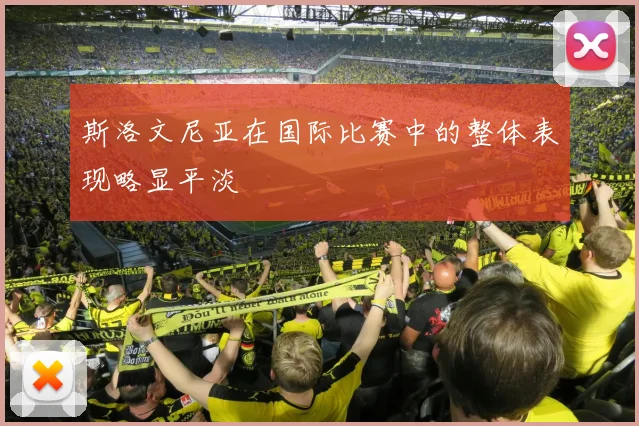 斯洛文尼亚在国际比赛中的整体表现略显平淡